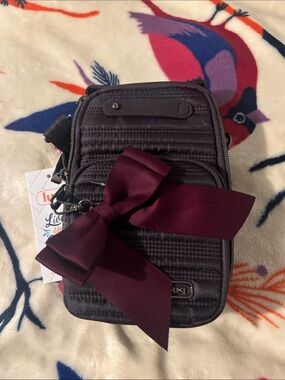 NWT Skeeter Mini Bridge Love Convertible Crossbody with Bow